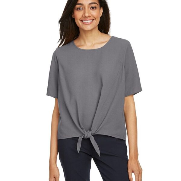 Women's Perfect Fit™ Tie Front Blouse Thumbnail